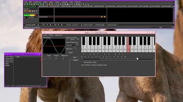 Synthesizer in Cinelerra