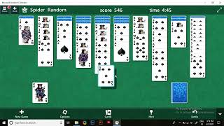 Spider Solitaire Gameplay | Card Game | Free Time screenshot 3