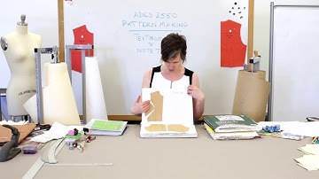 UNT Fashion Design Pattern Making 1: Textbook & Notebook