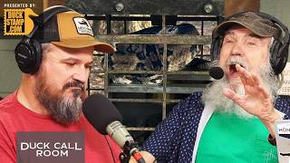 Justin Martin Screamed Like a Girl When Seeing This Rattlesnake! | Duck Call Room #480