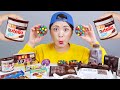 Chocolate Dessert Nutella Cake Mukbang DONA