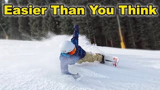 How to Laydown Carve Snowboarding