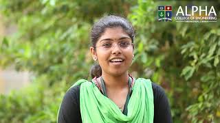Alpha College of Engineering, Chennai - Student Testimonial screenshot 3