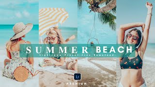 How to edit Summer Beach Preset with lightroom mobile|Beach preset|Lightroom preset free download screenshot 5