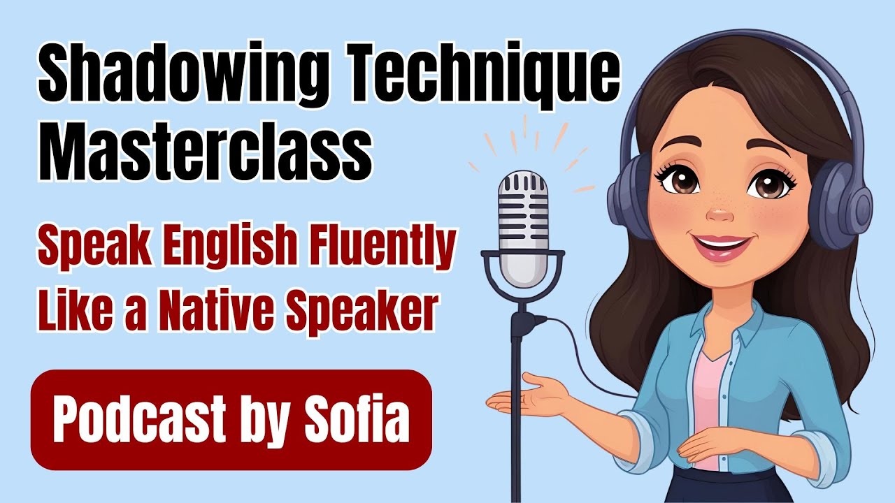 Shadowing Technique Masterclass: Speak English Fluently Like a Native ...