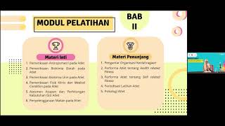 SOP Pelayanan Gizi Atlet dan Modul Pelatihan Ahli Gizi Atlet Dr  Mirza HST Penggalih, S Gz, RD, MPH