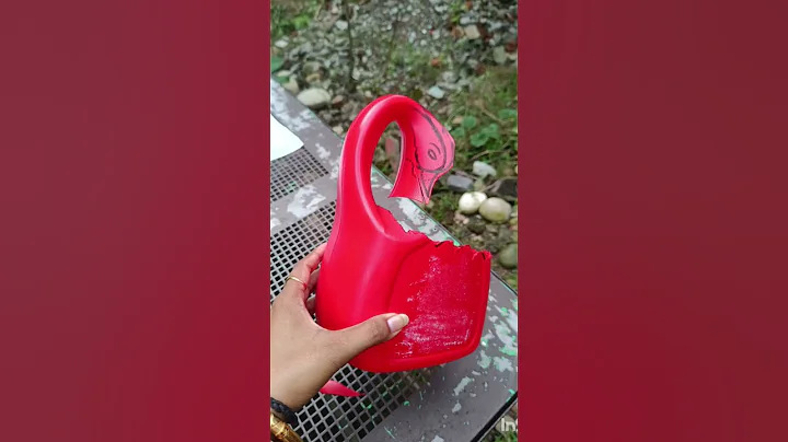 Creative gardening with Repurposed oil 🛢️cans#gardening#repurposed#oilcan#viral#ytshorts#shorts👍