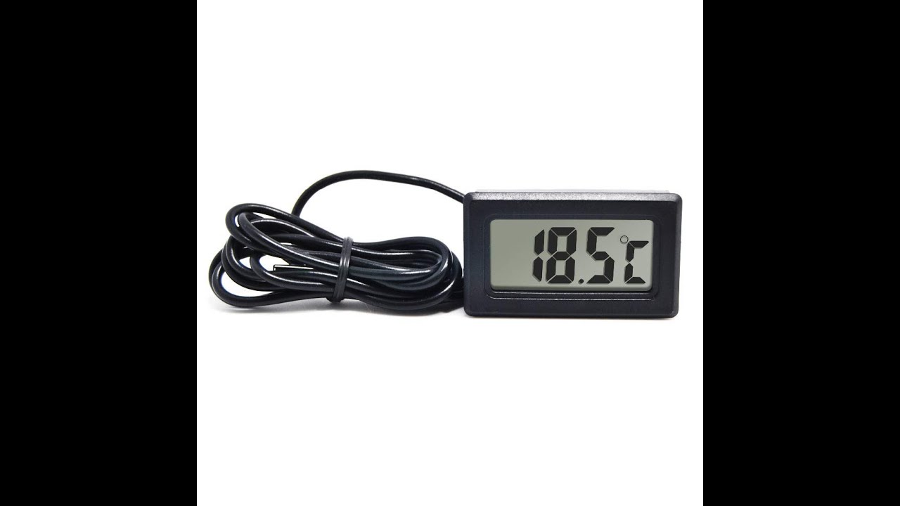 Aptech Mini LCD Digital thermometer | Review & Unboxing - YouTube