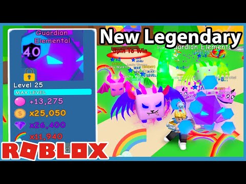 Hatching All New Legendary Pets Guardian Elemental Scorpio Roblox Bubble Gum Simulator Event Youtube - roblox guardian dragon