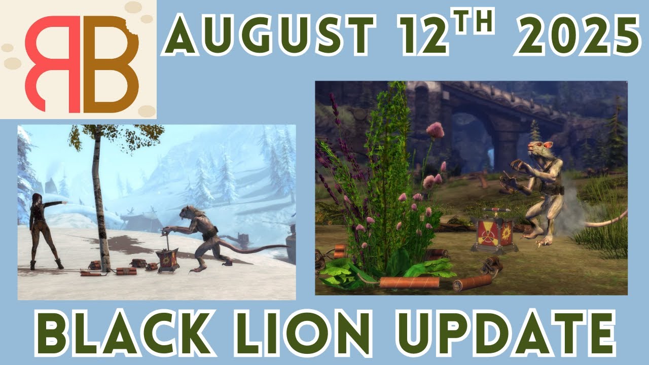GW2 | 08/12/2025 Black Lion Update! New Unbreakable Gathering Tools