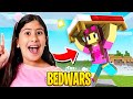 Maria Clara e JP jogam Minecraft BedWars e Build Battle - Maria Clara e JP Games