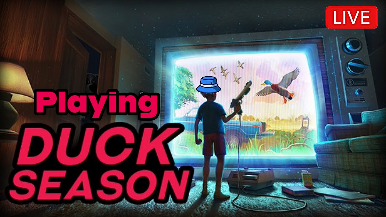 Playing Duck Season VR LIVE 🔴┃Part 1