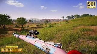 PUBG PC : SOLO FPP 4K GAMEPLAY IN TEAGO | WHY ALWAYS TOP 2 WITH ME (NO COMMENTARY)