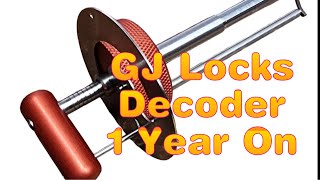 GJ Locks Fortress/Strongbolt Decoder one year on #locksmith #tools #leverlockpicking #lockpicking