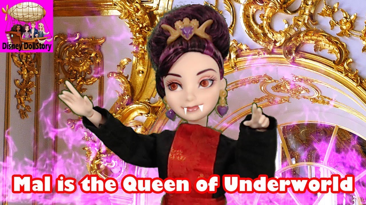 Mal Is The Queen Of Underworld Part 26 Descendants Monster High Series - 