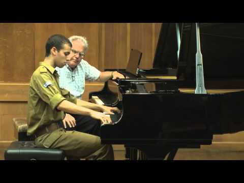 Masterclass with Joseph Kalichstein (Ido Akov, piano)