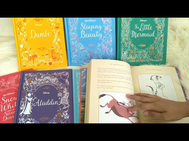 Disney Animated Classics Story Books - YouTube