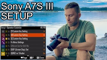 BEST Sony A7S III Custom Buttons Setup for VIDEO!
