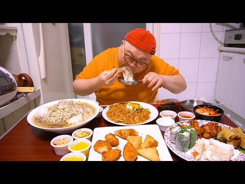 │쌀국수, 나시고랭 동남아시아 음식 먹방 <strong>Southeast</strong> Asia Food Mukbang Eatingshow