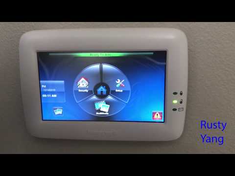 How to use Honeywell Tuxedo Touch Screen