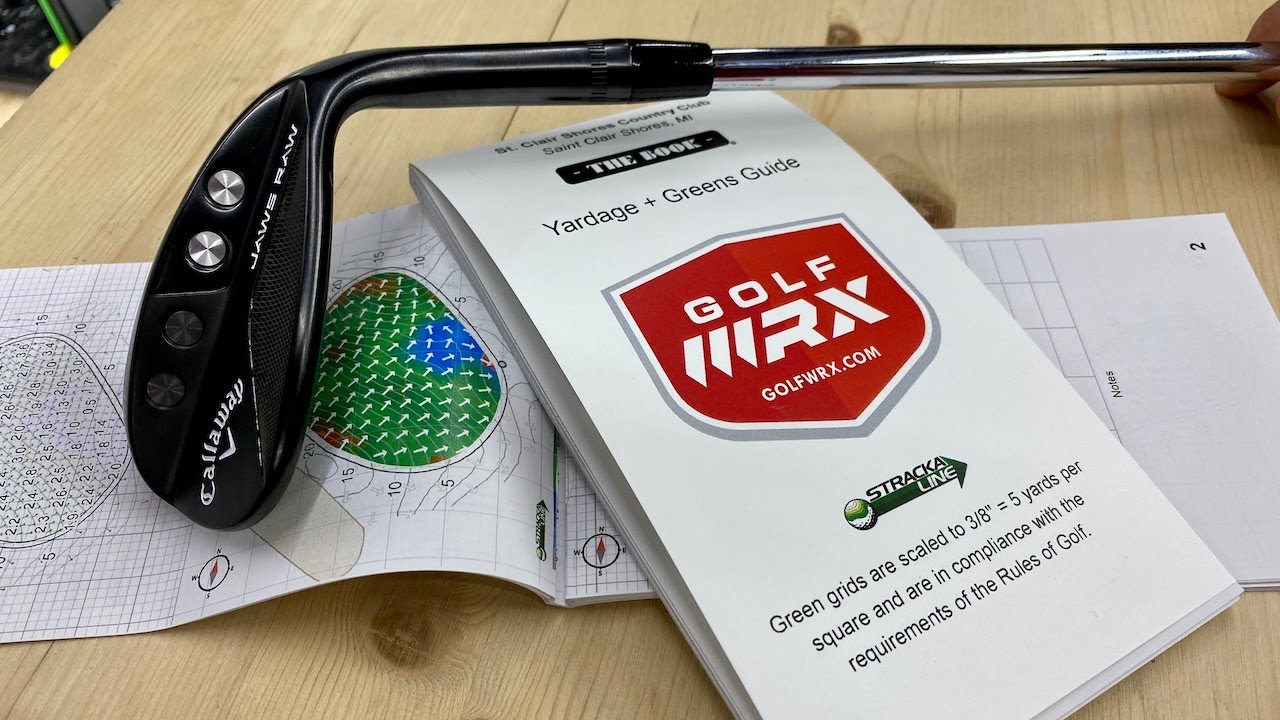 Club Junkie: Callaway Jaws Raw wedge review and Strackaline's yardage and green reading books
