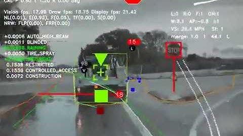 This is what a Tesla autopilot sees, AMAZING!