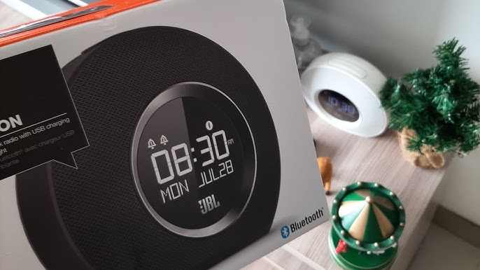 JBL Horizon  Bluetooth clock radio with USB charging and ambient