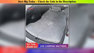 Today Only Car Camping Mattress For Tesla Model Y Model 3 High Density MDI Sponge Bed Removable Pad
