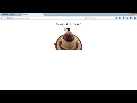 WebDav : introduire un shell dans le serveur puis défacer les sites/applications Web