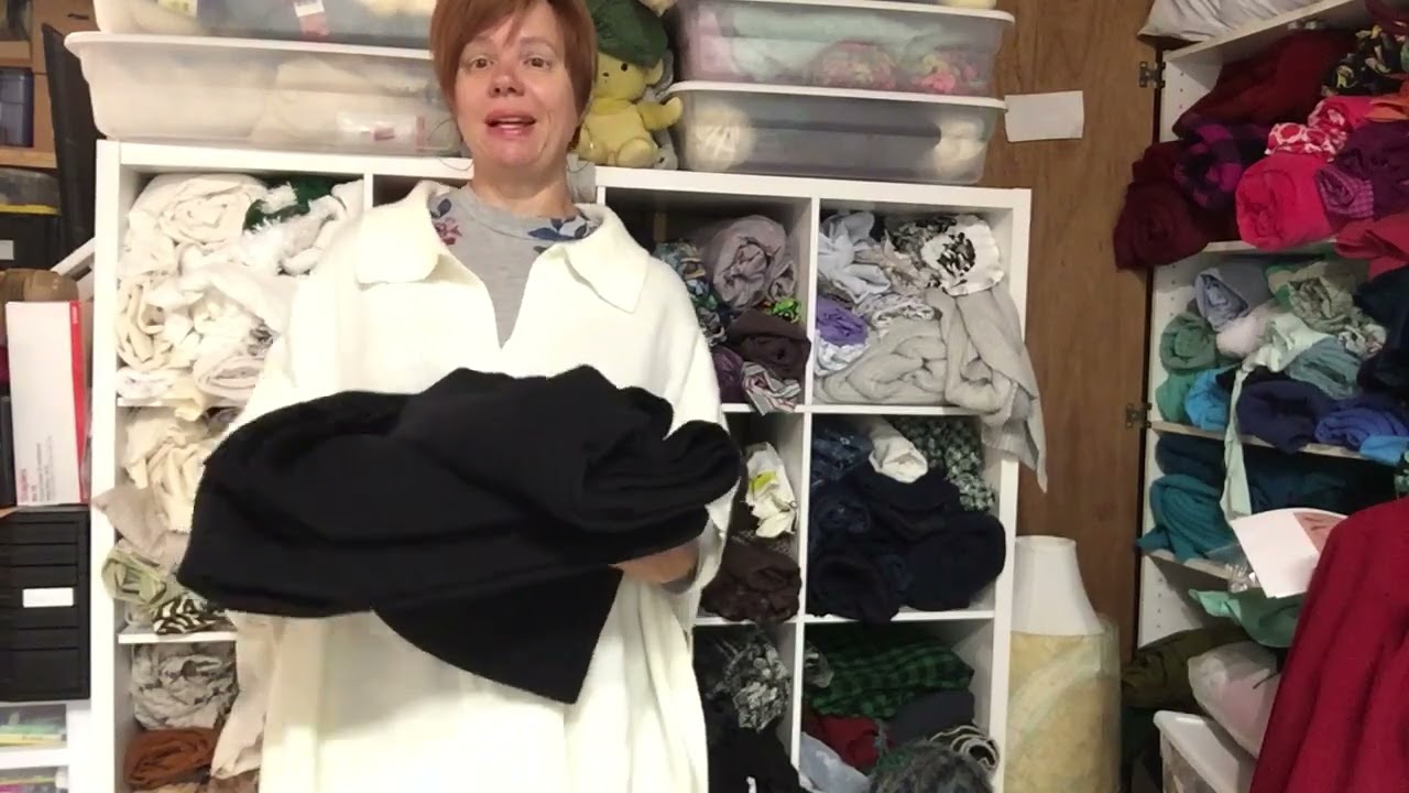 Fabric stash haul for fall capsule wardrobe