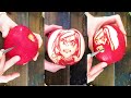 【呪術廻戦/釘崎野薔薇】のばらちゃんをりんごにほってみた！【ASMR】JujutsuKaisen | NobaraKugisaki