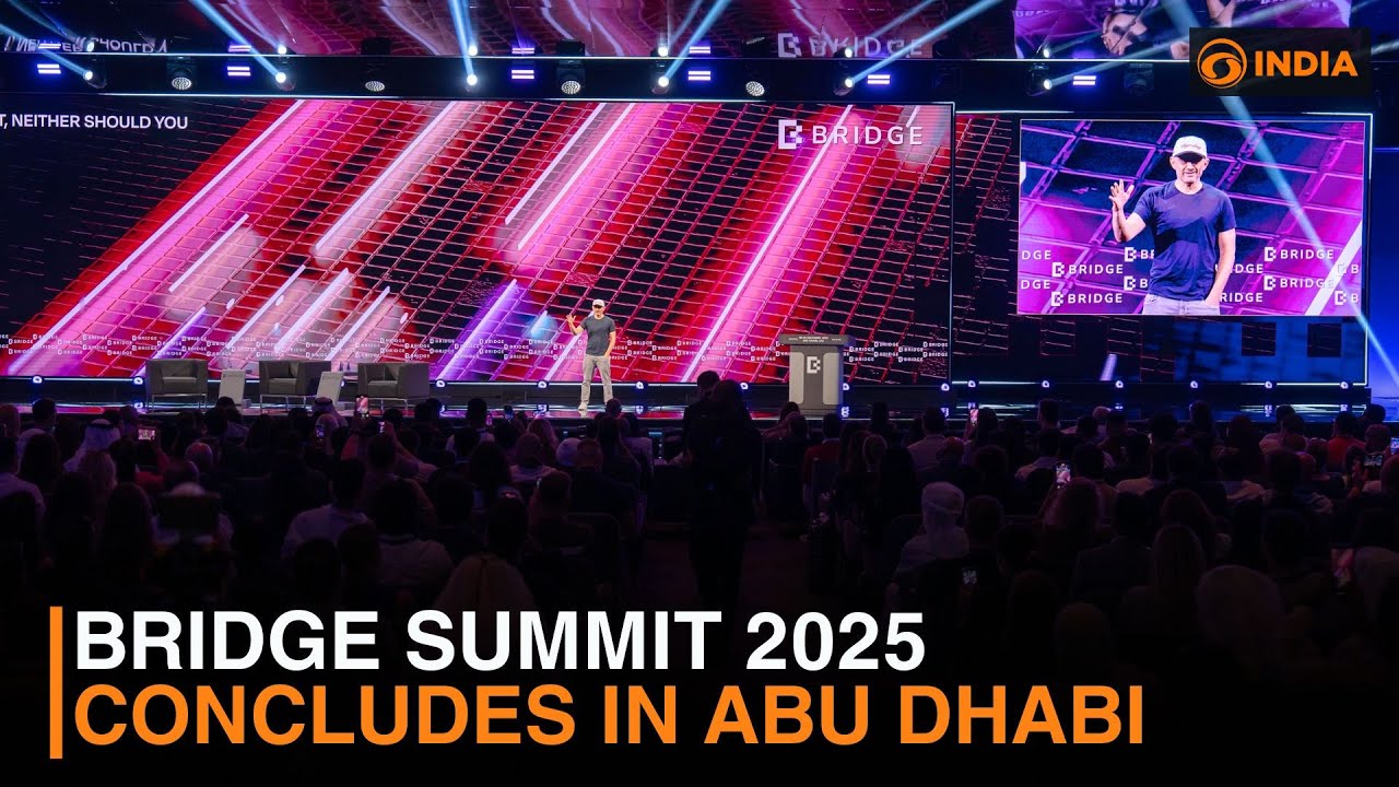 Bridge Summit 2025 concludes in Abu Dhabi - YouTube