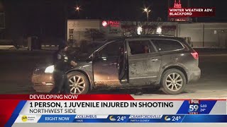 IMPD: Juvenile, man injured in shooting on Indy's northwest side