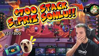 700 STACK FIORA CARRY BIREYSEL ROKERUM! SUPRİZ SONLU | SET 17 TFT
