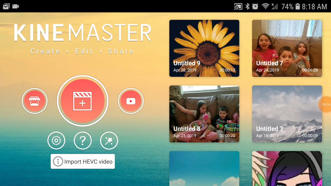 How to Stop moving Screen on Kinemaster YouTube