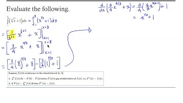 Fundamental Theorem of Calculus: Cube Root Function