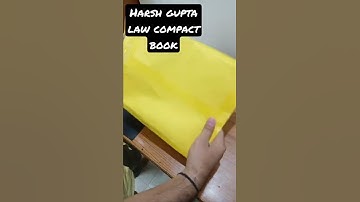 CA Harsh Gupta Law Compact 📚