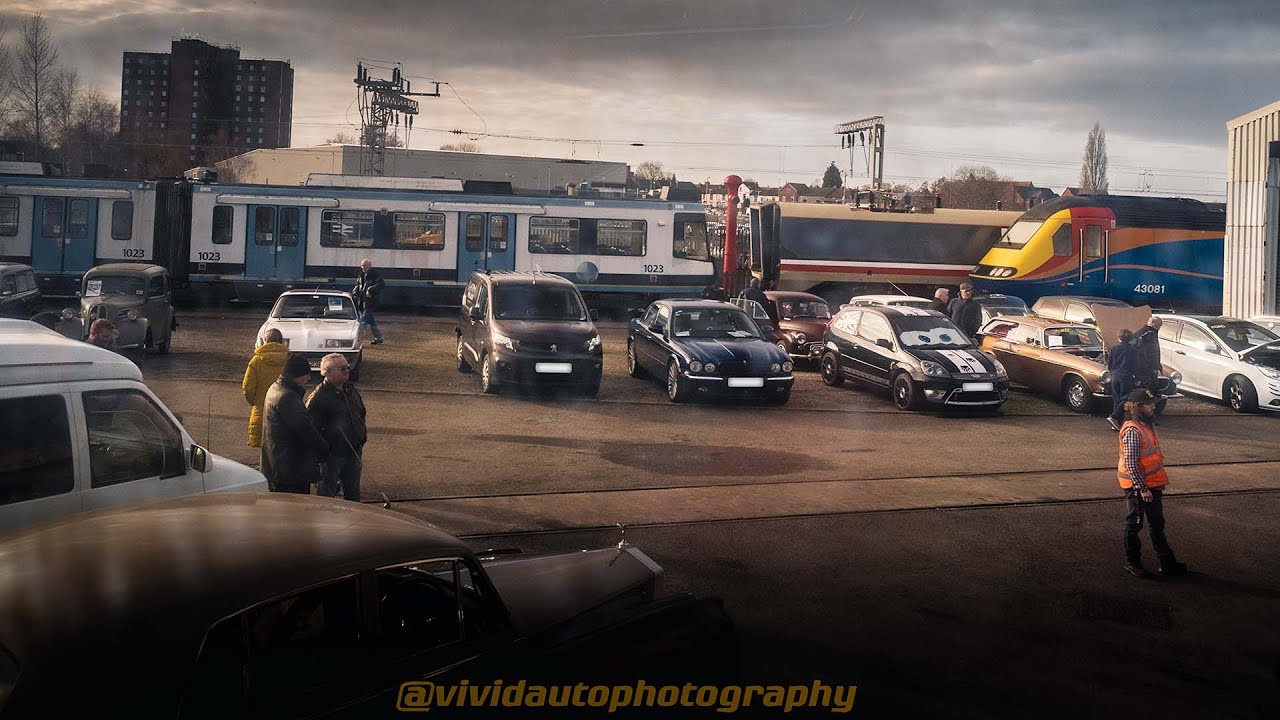 Off The Rails Car Meet Time Lapse Teaser | Crewe Heritage Centre - YouTube
