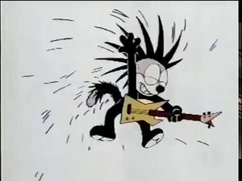 Felix The Cat Bumper #4 - Rock Guitar