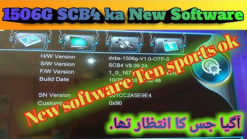 New Software of 1506G