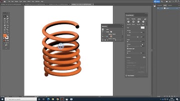 Building a spring on Adobe Illustrator