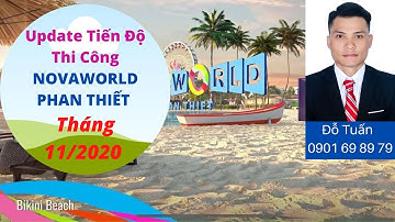 ✅❎  ⭐️UPDATE TIẾN ĐỘ THI CÔNG NOVAWORLD PHAN THIẾT🌟 Đang Dần hình thành KHU CÔNG VIÊN BIỂN 16 HECTA