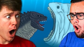 Reacting to KING CRANE REACT to GODZILLA vs BLOOP!