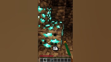 Cách tìm kim cương trong Minecraft #minecraft #shorts
