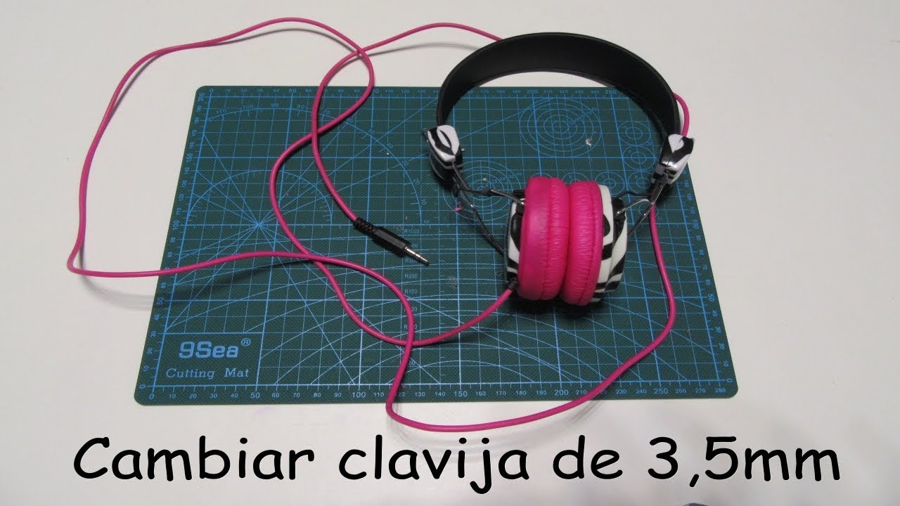 Como Cambiar Conector ( Jack ) De Unos YouTube