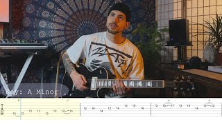 Jazzy & Fast Blues Guitar Lick in A Minor [TABS]