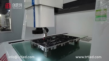 CMM-XYZ 3D measuring machine operation video