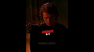 Knightfall Vader VS Darth Maul #starwars #edit