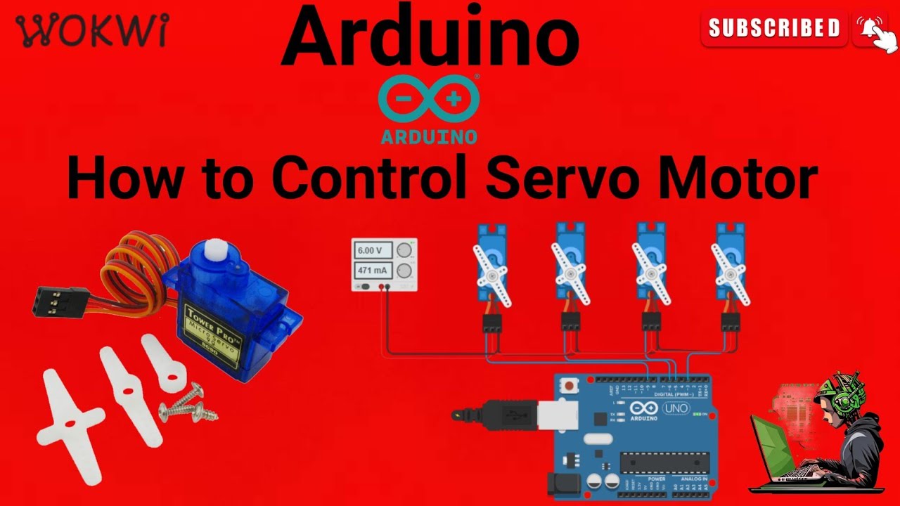 How to Control a Servo Motor with Arduino - YouTube
