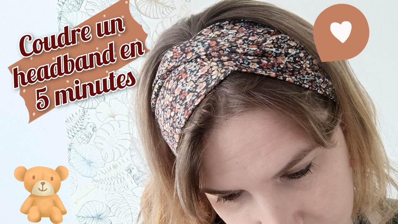 DIY (couture) : un bandeau pour les cheveux - La Reine de l'iodeLa Reine de  l'iode